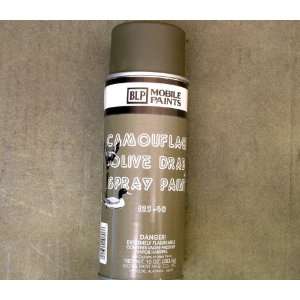  BLP Camouflage Spray Paint: Olive Drab: Everything Else