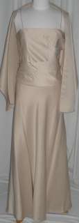   Set Party Evening Brand New with Tags X Large 14 Champagne Color