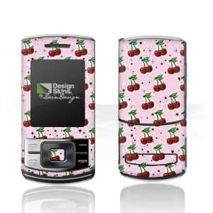  Design Skins for Samsung C3050   Rockabella Cherry Design 