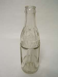 Coca Cola Avon Park FL Sodawater bottle clear Vintage  