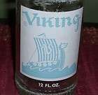 vintage viking painted label acl 12 oz soda pop bottle