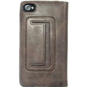    NEW Brown Leather Case For iPhone 4 (Cellular)
