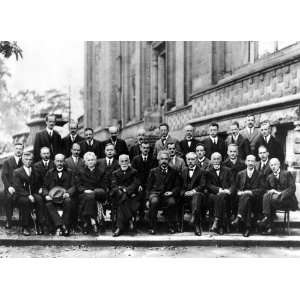  1927 Solvay Conference on Quantum Mechanics Physics Albert 