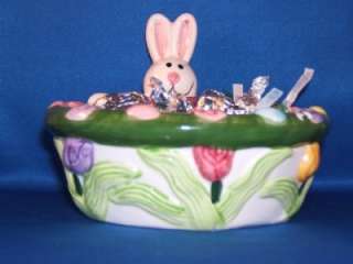   candy dish serving bowl. Made by Galerie au Chocolat. Gently used