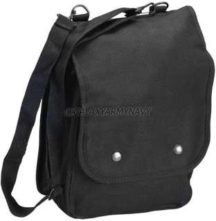 Map Case GI Style Black Travel Organizer/iPad Shoulder Bag  