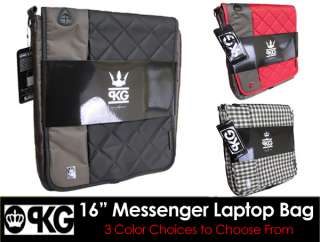 PKG 16 Vertical Laptop Messenger Bag   Long & Skinny  