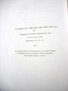 Mathematical Tables handbook of Chemistry/Physics 1941  