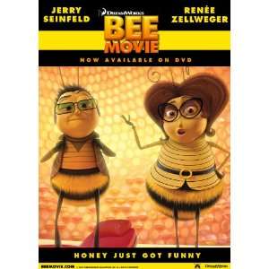  Bee Movie Poster Movie M 11x17 Jerry Seinfeld Ren?e 