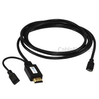   Micro USB to HDMI MHLCable For Samsung, HTC Smartphones and Tablets