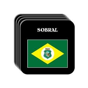  Ceara   SOBRAL Set of 4 Mini Mousepad Coasters 