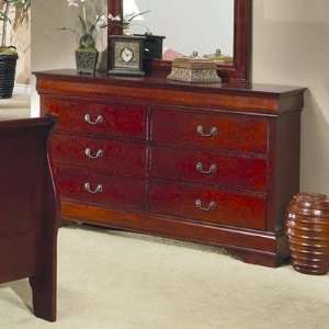  Wildon Home 200433 Strasburg Dresser with 6 Drawers in 