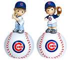 Set of 2 New PRECIOUS MOMENTS Figurine MLB CHICAGO CU