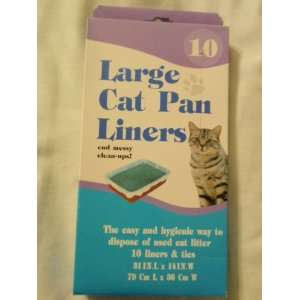  Large Cat Pan Liners, 10 Liners