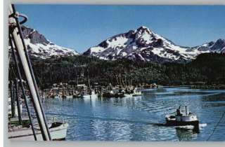 Postcard..Small Boat Harbor..Cordova,Alaska/AK  