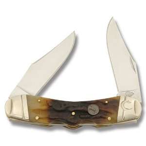   Pocket Knife 420 Stainless Jigged Stag Bone Handles