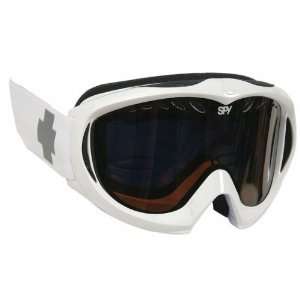  Spy Targa Snowboard Goggles White/Bronze Lens Sports 