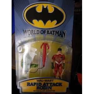  World of Batman Wal*Mart Rapid Attack Robin with Claw 