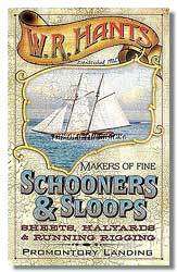   Metal Sign   Schooners & Sloops Nautical Sailboat Ship #27414B  
