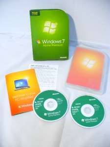 Microsoft Windows 7 Home Premium Upgrade Vista & XP ( Opened Not 