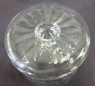 VINTAGE CUT GLASS CRYSTAL FOOTED DESSERT BOWL  