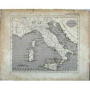   Encyclopaedia Britannica Map Atlas Italy Europe Sicily