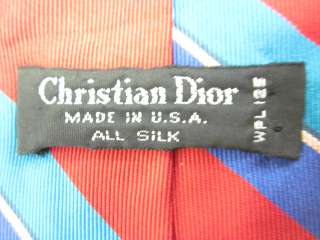 You are bidding on an AUTHENTIC CHRISTIAN DIOR Mens Multi Striped 