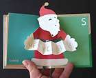 Robert Sabuda Tin Box 26 Popup CHRISTMAS ALPHABET CARDS  