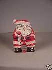 Vintage Santa Christmas candy container box  