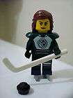 Lego Minifig Hockey Player Skater Minifigure Female Girl #JC2
