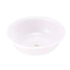  Japanese Plastic Basin Tub Leaf Series White #1280