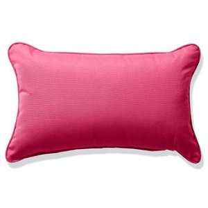  Outdoor Outdoor Lumbar Pillow in Sunbrella Hot Pink   13 