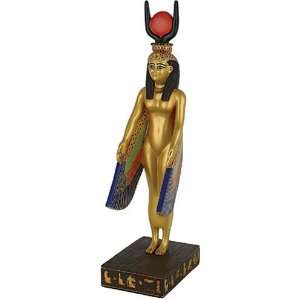  Egyptian Standing Winged Isis Statue Sculpture: Home 