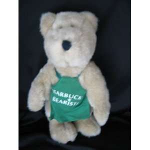  1997 Starbucks Bearista 1st Plush Beanbag Poseable Bear in 