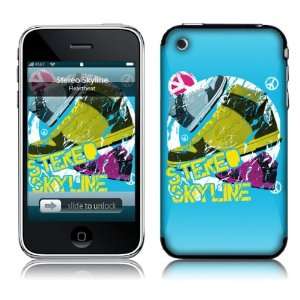  Music Skins MS SSKY30001 iPhone 2G 3G 3GS  Stereo Skyline 