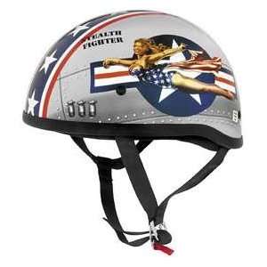  Skid Lid Helmets SL ORIG BOMBER PINUP SM MOTORCYCLE 