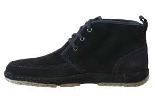 Clarks Mens Boots Pulverize Black Suede 78018  
