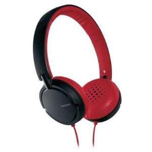  New Headband Headphones Red Blk   SHL500028: Electronics