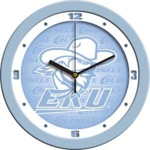  Eastern Kentucky Colonels NCAA Wall Clock (Blue): Sports 