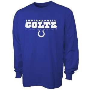 Indianapolis Colts Royal Blue Critical Victory Long Sleeve T shirt