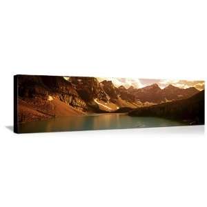   , Rocky Mountains, Moraine Lake (48 in x 16 in)