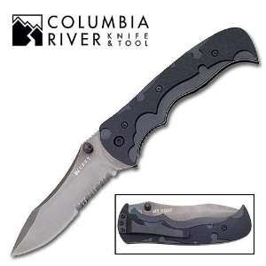    Columbia River Folding Knife My Tighe Black: Sports & Outdoors