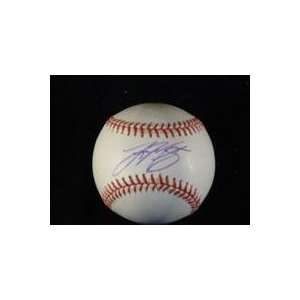 Tino Martinez Autographed Ball   Autographed Baseballs  