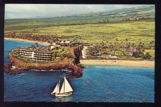 Sheraton MAUI Kaanapali Beach HAWAII Vintage Postcard  