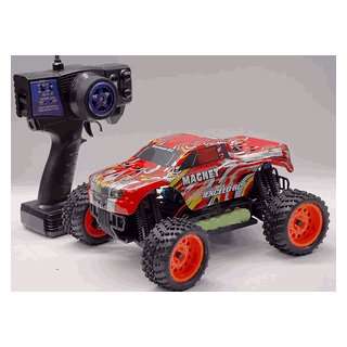   Electric Mini Monster Truck MAGNET Series [Stripe Red] Toys & Games