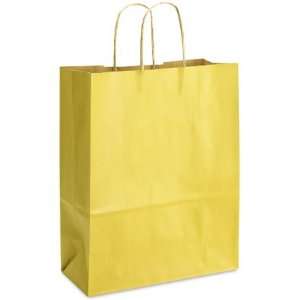   13 Debbie Yellow Tinted Paper Shopping Bags