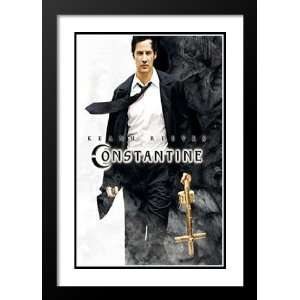  Constantine 20x26 Framed and Double Matted Movie Poster 