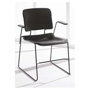    Beetle High Density Stacker Chair in Black