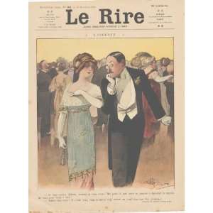    Art Deco Humour Ingenunity At The Dance 1911
