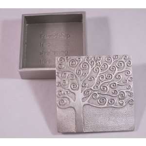  Friendship is a Sheltering Tree Pewter Box