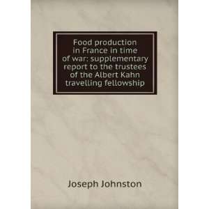  Food production in France in time of war supplementary 